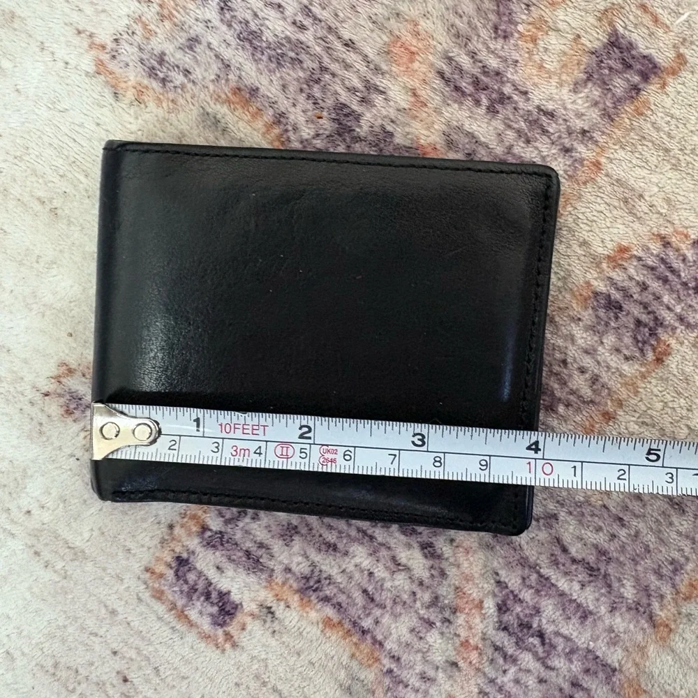 F.‎ Antunes Trifold Men’s Wallet Portuguese Leather Black